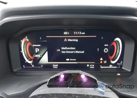 2025 Nissan Rogue Platinum Intelligent Awd из США, поврежденный, VIN JN8BT3DD2SW472574